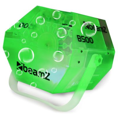 BeamZ - B500LED Bubble Machine + Medium LED RGB